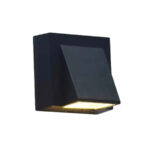 Aplica LED Exterior Matthias 5W Negru Lumina Calda - imagine 4