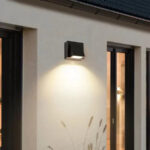 Aplica LED Exterior Matthias 5W Negru Lumina Calda