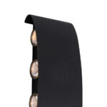 Fantas Aplica LED de Exterior si Interior, 8 Surse x 1W, IP65, Metalic, Negru, 3000K - imagine 3