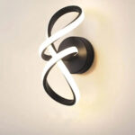 Aplica LED Isaura 23W Alb Negru - imagine 4