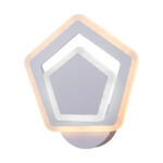 Aplica LED Mimi, 28W, Lumina Rece/Calda/Neutra, Alb - imagine 3