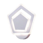 Aplica LED Mimi, 28W, Lumina Rece/Calda/Neutra, Alb - imagine 4