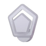 Aplica LED Mimi, 28W, Lumina Rece/Calda/Neutra, Alb - imagine 5