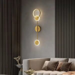 Aplica LED Rylan 24W Auriu - imagine 3