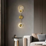 Aplica LED Rylan 24W Auriu - imagine 4