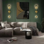 Aplica LED Rylan 24W Auriu - imagine 5