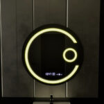 Oglinda LED Rotunda, 60cm, Visio MotionGlow Marcello, Sistem Dezaburire, Ceas & Termometru, Lupa Cosmetica, Dimabila - imagine 5