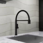 Baterie Bucatarie, Alama Sanitara, Negru, CF2045 - imagine 4