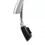 Baterie Bucatarie cu Dus Extractibil, Alama Sanitara, Crom, W059 - imagine 5