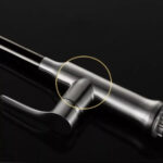Baterie Bucatarie cu Dus Extractibil, Inox SUS304, Satinat, CF023 - imagine 4