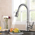 Baterie Bucatarie cu Dus Extractibil, Inox SUS304, Satinat, YSQ/105