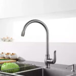 Baterie Bucatarie, Inox SUS304, Satinat, CF009 - imagine 3