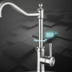 Baterie Bucatarie, Inox SUS304, Satinat, CF024 - imagine 3