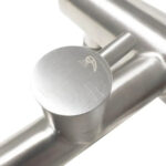 Baterie Cabina de Dus, Inox, Gri Satinat - imagine 4