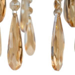 Candelabru Kelsi, 6*E27, Cristal, Auriu - imagine 3