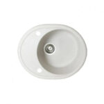 Chiuveta Bucatarie Angora, 57*47 cm, Cuart, Satinat, 570/470AG