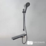 Coloana Dus Inox Lucios Argintiu Negru 11211H