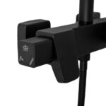 Coloana Dus, Inox SUS304, Negru, 9910H - imagine 5