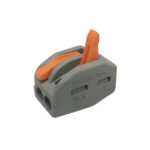 Conector pentru Lustra / Oglinda LED - Rapid, 2 Poli, Instalare Fara Surub