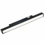 Grila LED Magnetica 12W Lumina Neutra Incastrata Negru - imagine 3