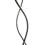 Lampadar LED Piscius, 120W, Lumina Rece/Calda/Neutra, Metal si Acril, Negru - imagine 4