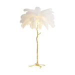 Lampadar Pene Politidis 1 X E27 170cm Alb - imagine 5