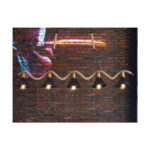 Lustra Franghie, 5*E27, Maro, Metal si Sfoara - imagine 5