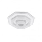 Lustra LED ADELINE 24W, Diametru 20cm, lumina Rece/Calda/Neutra, Alb - imagine 3