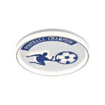 Lustra LED cu telecomanda AGLAYA 200W, lumina Rece/Calda/Neutra, Dimabila, Albastru - imagine 3