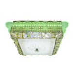 Lustra LED cu cristal ANAIDA RGB 20W, lumina Calda, 3000K, Auriu - imagine 5