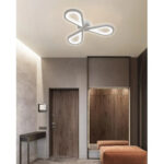 Lustra LED AURALIUS 18W, 3 Petale, lumina Neutra, 4000K, Alb - imagine 4