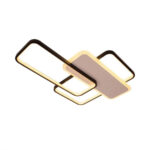 Lustra LED cu telecomanda CAROLINA 76W, 3 Elemente, lumina Rece/Calda/Neutra, Dimabila, Negru