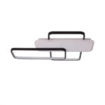 Lustra LED cu telecomanda CAROLINA 76W, 3 Elemente, lumina Rece/Calda/Neutra, Dimabila, Negru - imagine 3