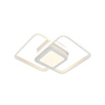 Lustra LED DUOFORM 36W, 3 Patrate, lumina Rece/Calda/Neutra, Alb - imagine 3