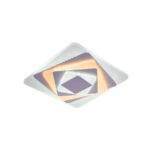 Lustra LED FLORENSIA, 30W, lumina Rece/Calda/Neutra, Alb - imagine 4