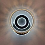 Lustra LED Cristal, Inara, 40W, Lumina Rece/Calda/Neutra, Negru