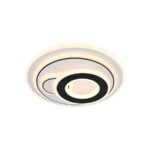 Lustra LED JUNIPER 34W, lumina Rece/Calda/Neutra, Alb