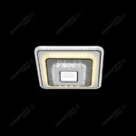 Lustra LED cu cristal MITA 32W, Patrata, Lumina Rece/Calda/Neutra, Alb