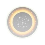 Lustra LED GUARELLA, 39W, lumina Rece/Calda/Neutra, Alb - imagine 5