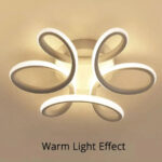 Lustra LED PANZEA 36W, lumina Rece/Calda/Neutra, Alb - imagine 3