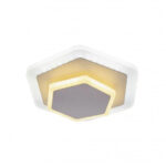 Lustra LED SONIA 36W, lumina Rece/Neutra, Alb - imagine 4