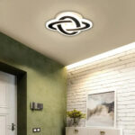 Lustra LED CRINELLA 44W, Diametru 23cm, lumina Rece/Calda/Neutra, Negru - imagine 3