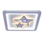 Lustra LED KATHLEEN RGB 15W, lumina Calda/Neutra, Alb - imagine 5