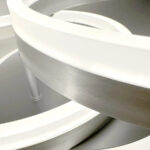 Lustra LED cu telecomanda LYRA 120W, 2 Cercuri, lumina Rece/Calda/Neutra, Dimabila, Crom Lucios - imagine 4