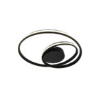 Lustra LED cu telecomanda VECTOR ARCADIA 56W, lumina Rece/Calda/Neutra, Dimabila, Negru - imagine 5