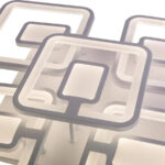 Lustra LED cu telecomanda FELIX 107W, 5 Patrate, lumina Rece/Calda/Neutra, Dimabila, Alb - imagine 3