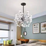 Candelabru Cristal PETERHOF Eleganza, 18x G4, Diametru 49cm, 18XG4, Negru - imagine 4