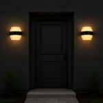 Aplica LED MONT BLANC, 12W, lumina Calda, Negru - imagine 3