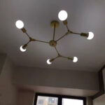 Lustra Architek Hexa, 6 x E27, Negru, Metal - imagine 5