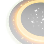 Lustra LED GUARELLA, 39W, lumina Rece/Calda/Neutra, Alb - imagine 3